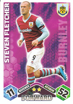 Steven Fletcher Burnley 2009/10 Topps Match Attax #107